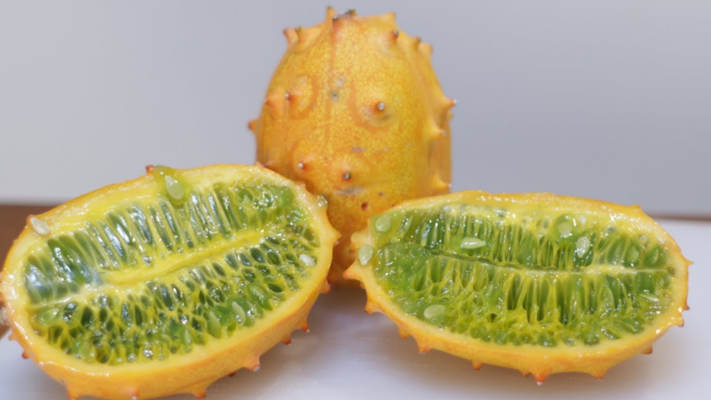 7 Surprising Fruits That Look Like Bananas 2 Horned Melon