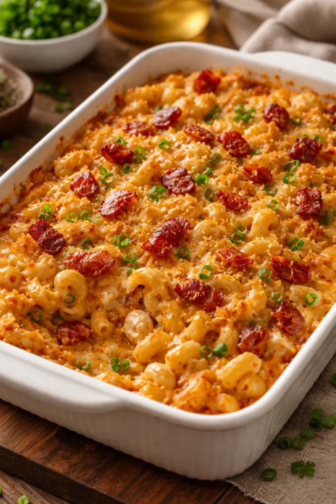 10 Cheesy Chicken Casseroles Worth the Mess 4 Crack Chicken Casserole with Bacon and Ranch in a baking dish