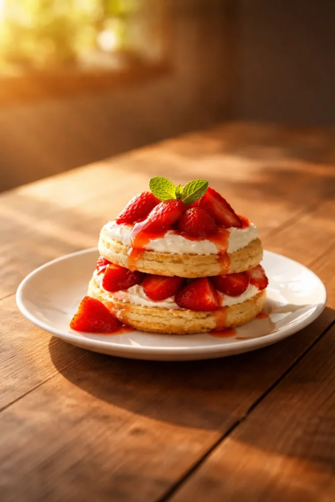 15 Crowd-Pleasing Desserts for Summer BBQs 16 Single dessert plate on wooden table in warm light