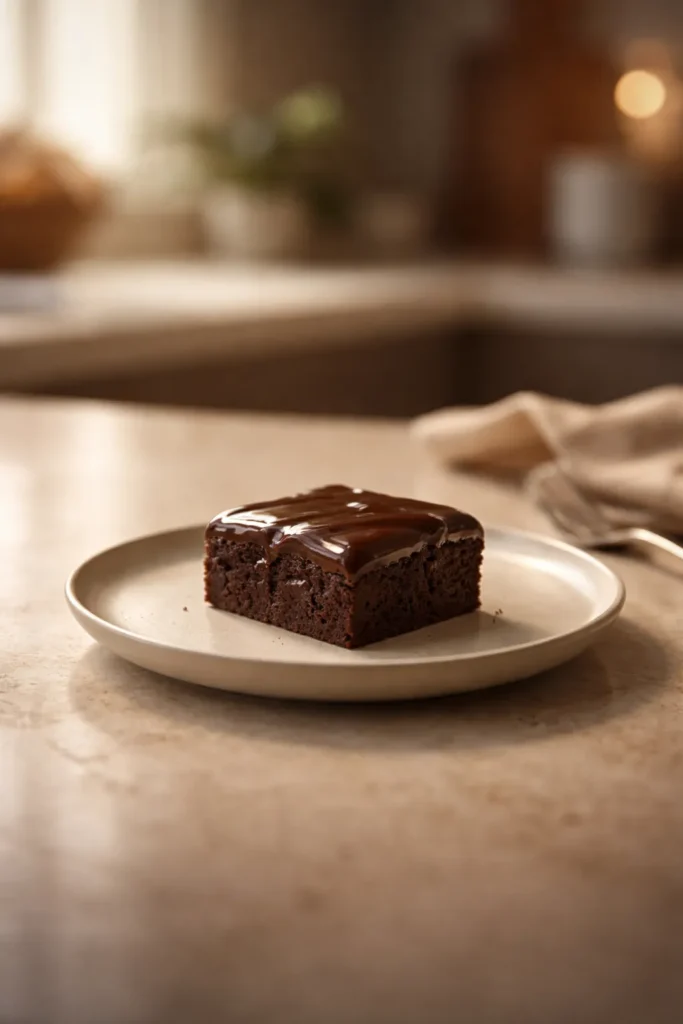 8 Easy Chocolate Dessert Recipes to Try 12 Single plated chocolate dessert on a clean kitchen counter