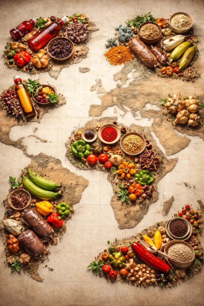10 West African Recipes to Try at Home 12 Global sourcing of West African ingredients image concept
