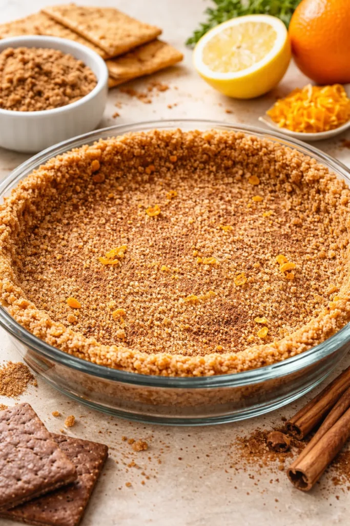How to Make a Perfect Graham Cracker Crust 10 Graham crust with brown sugar, cinnamon, and citrus zest variations