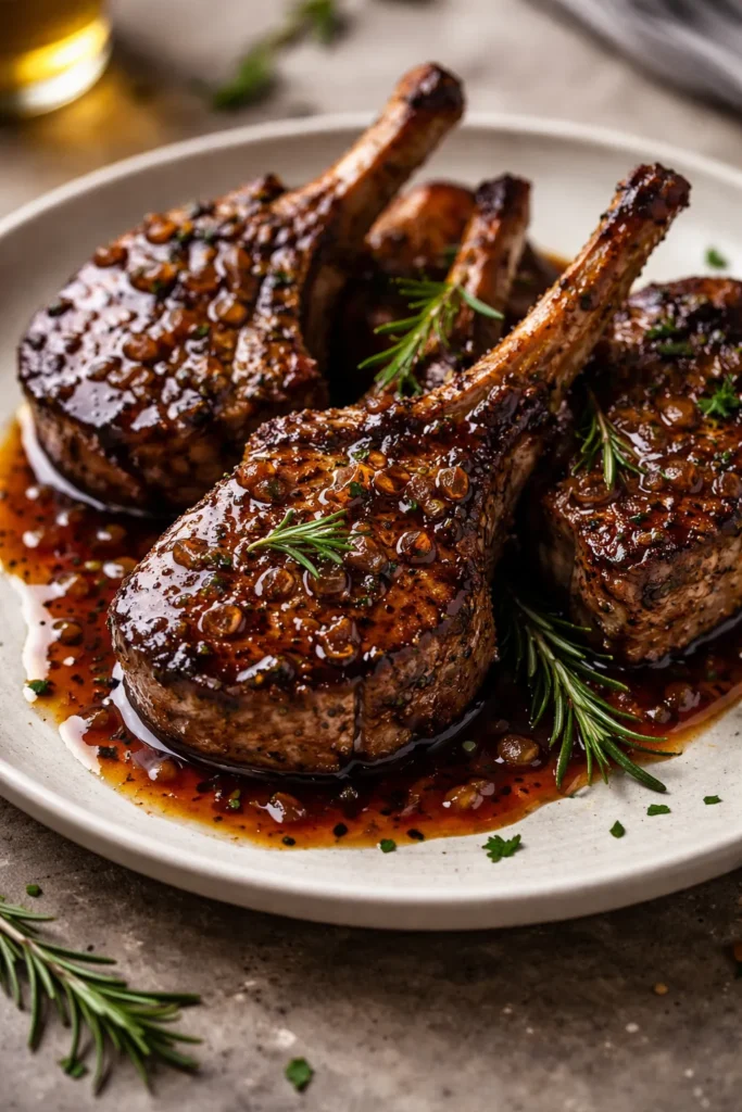 8 Lamb Chop Recipes for a Special Dinner 4 Lamb chops with balsamic reduction