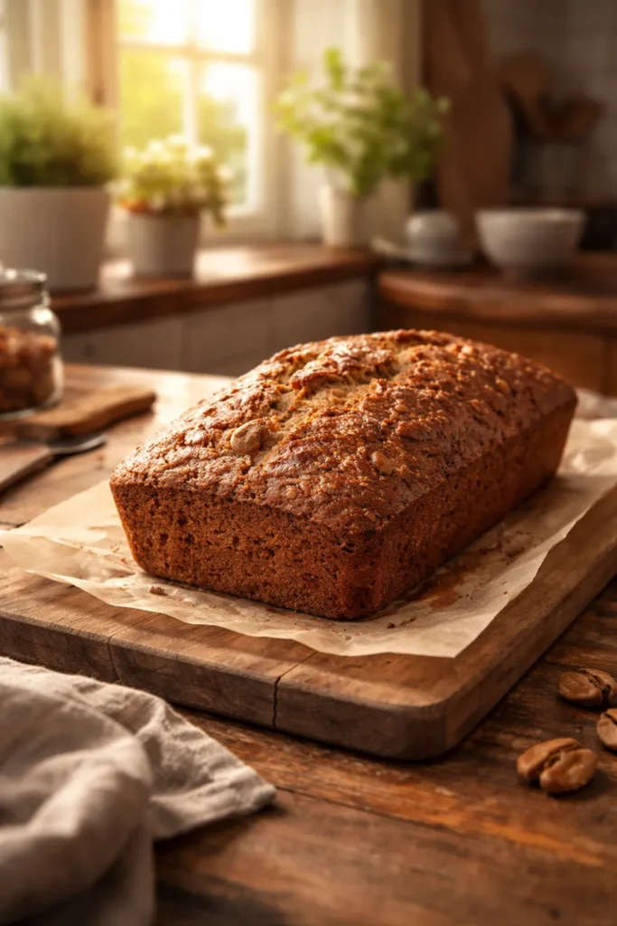 12 Make-Ahead Breakfast Breads for Weekdays 1 Rustic loaf on wooden board illustrating make-ahead breakfast breads