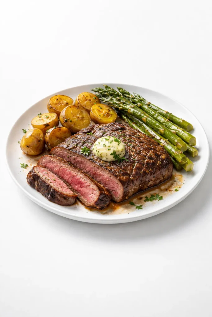 10 Easy Steak Dinners for Any Weeknight 11 Minimalist steak dinner on a clean background