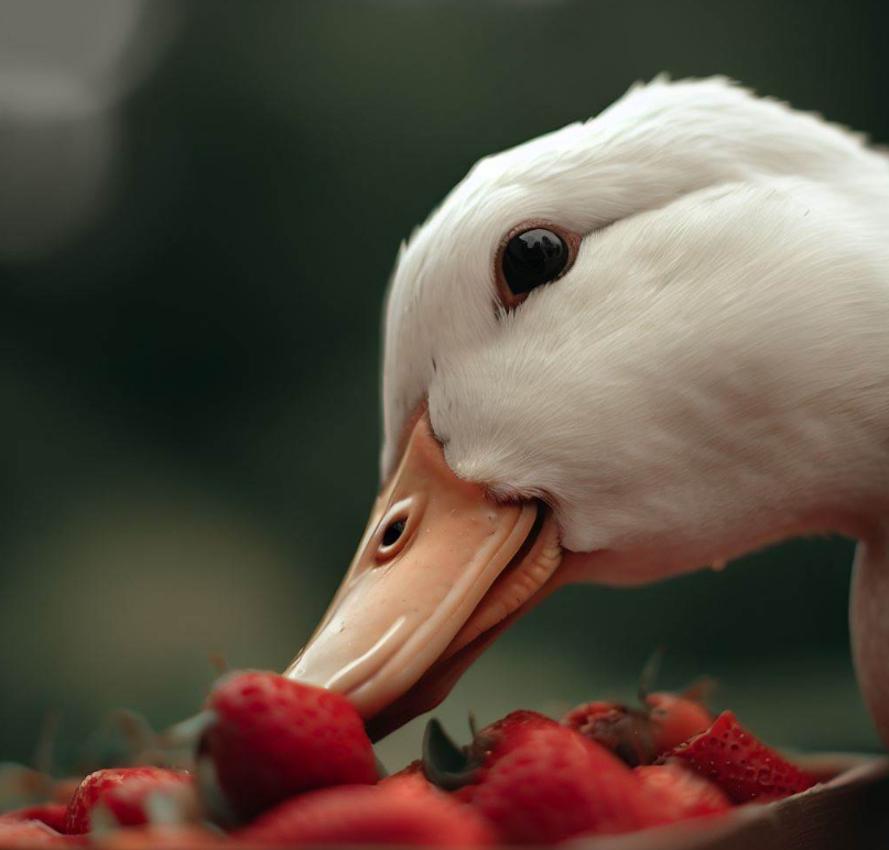 Can Ducks Eat Strawberries?
