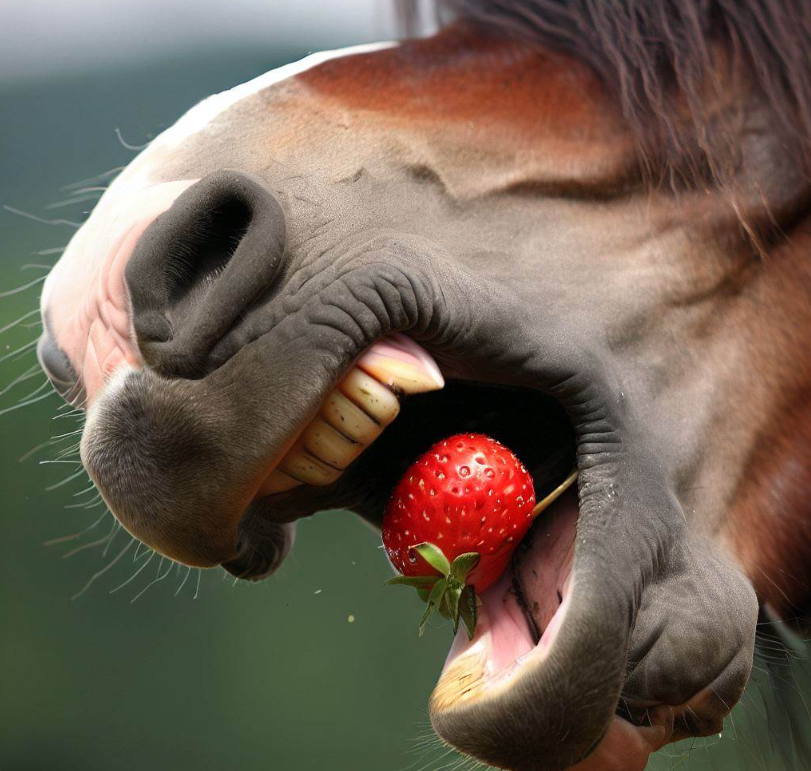 Can horses Eat Strawberries