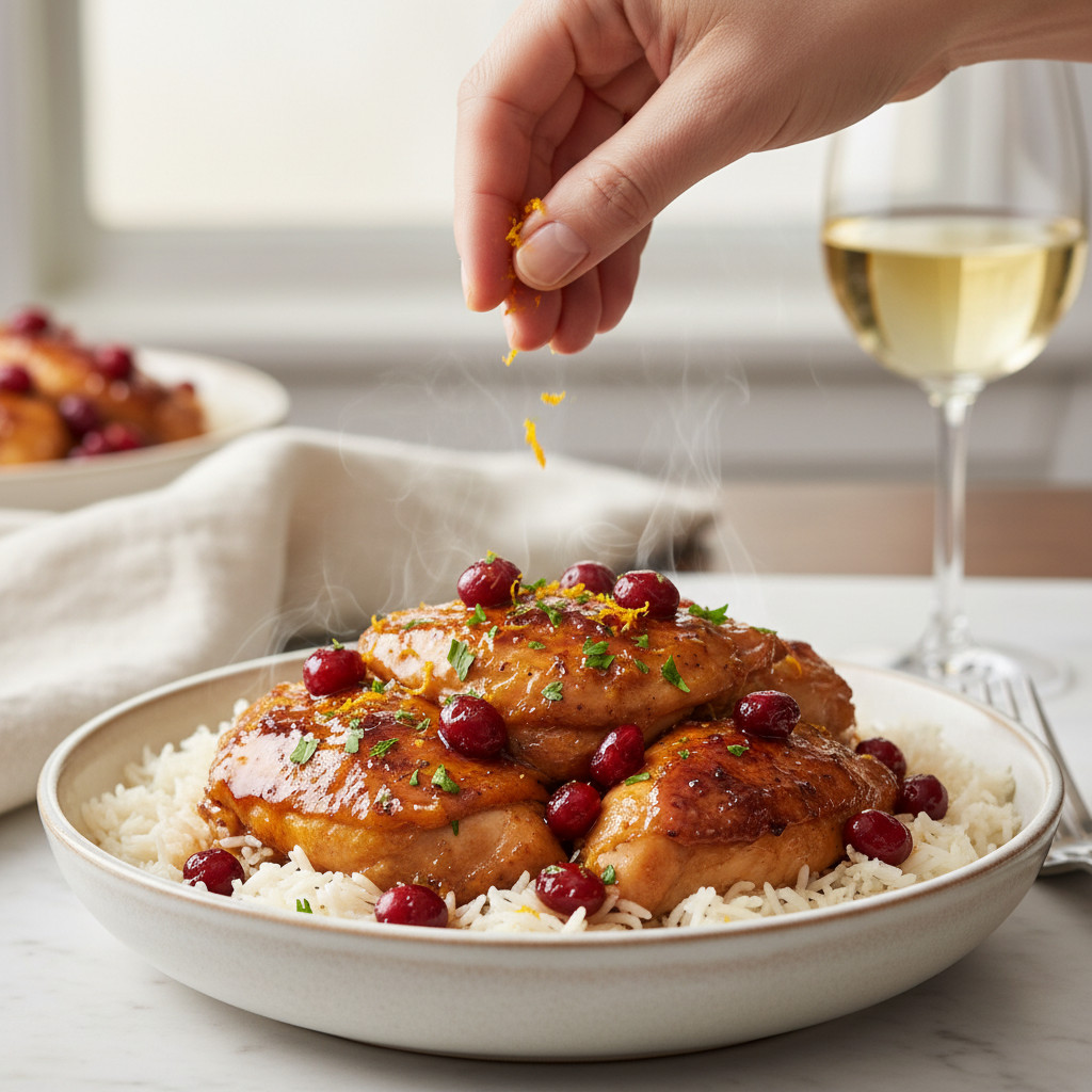 How To Make Orange Cranberry Chicken (Complete Guide) 3 How To Make Orange Cranberry Chicken (Complete Guide)