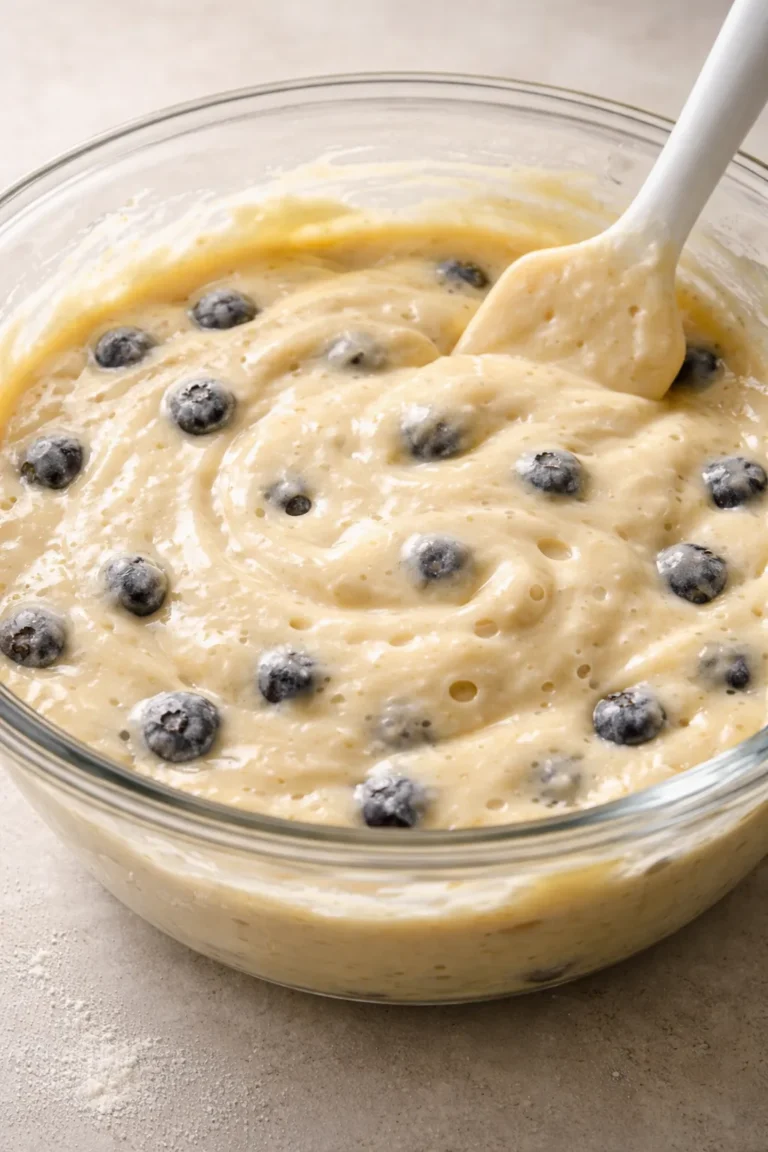 One Bowl Blueberry Loaf Cake for Less Mess
