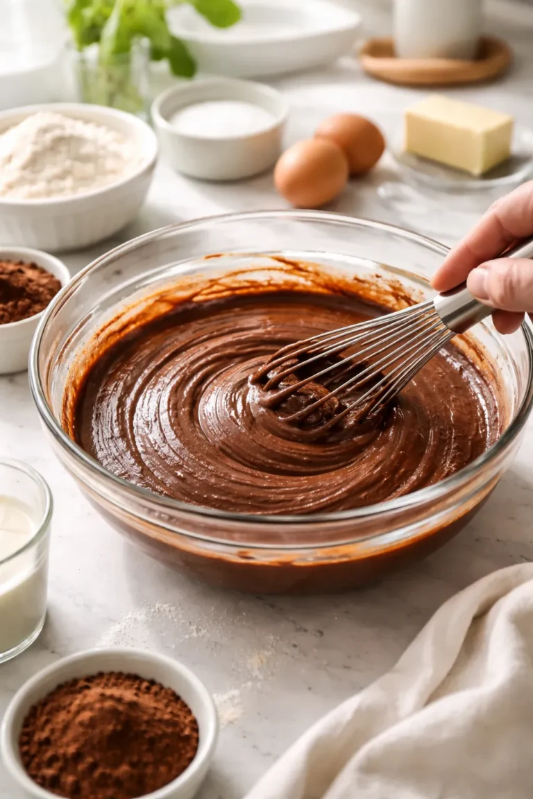 Easiest One Bowl Chocolate Cake For Beginners