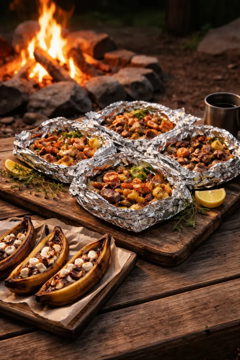 10 Foil Packet Meals for Camping or Ovens