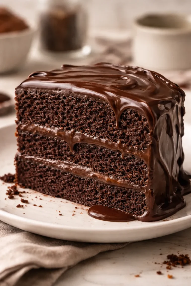 Rich Chocolate Ganache Cake for Birthdays