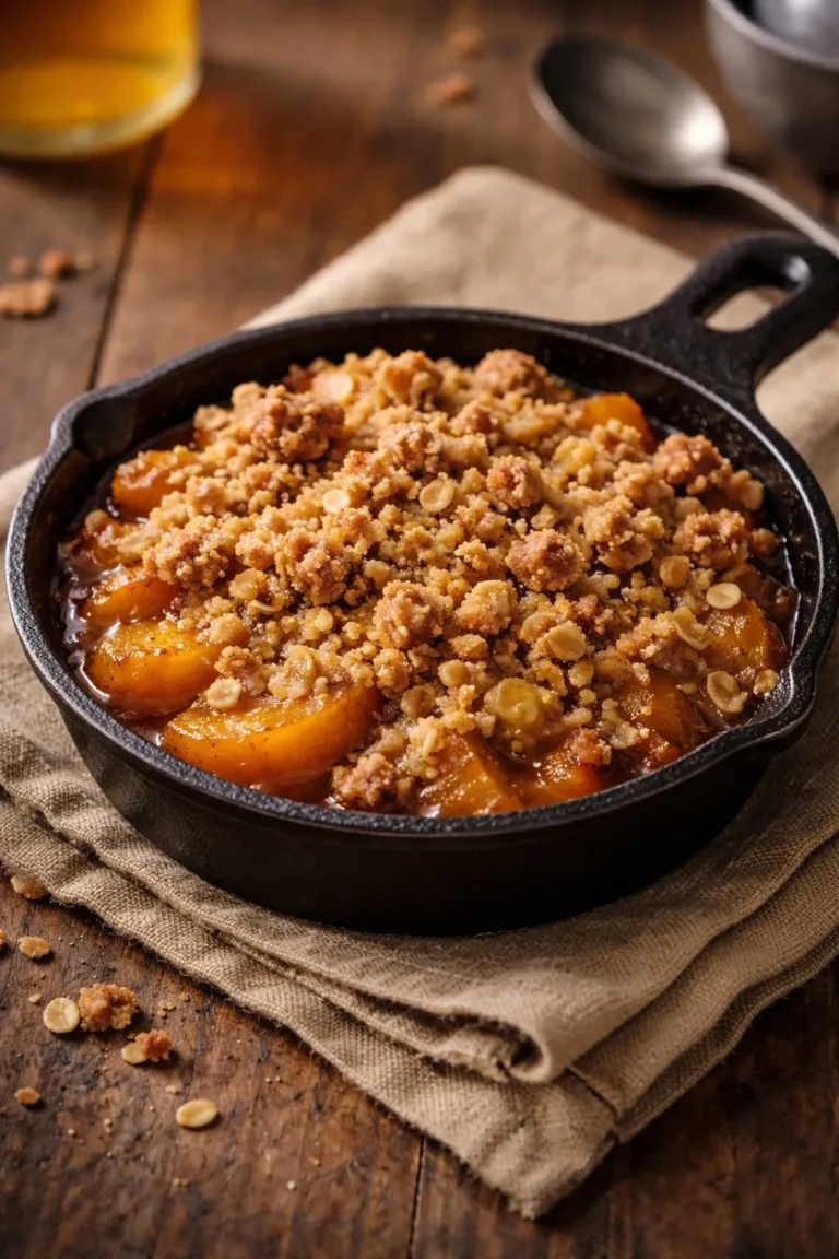 5 Warm Baked Peach Desserts for Date Night
