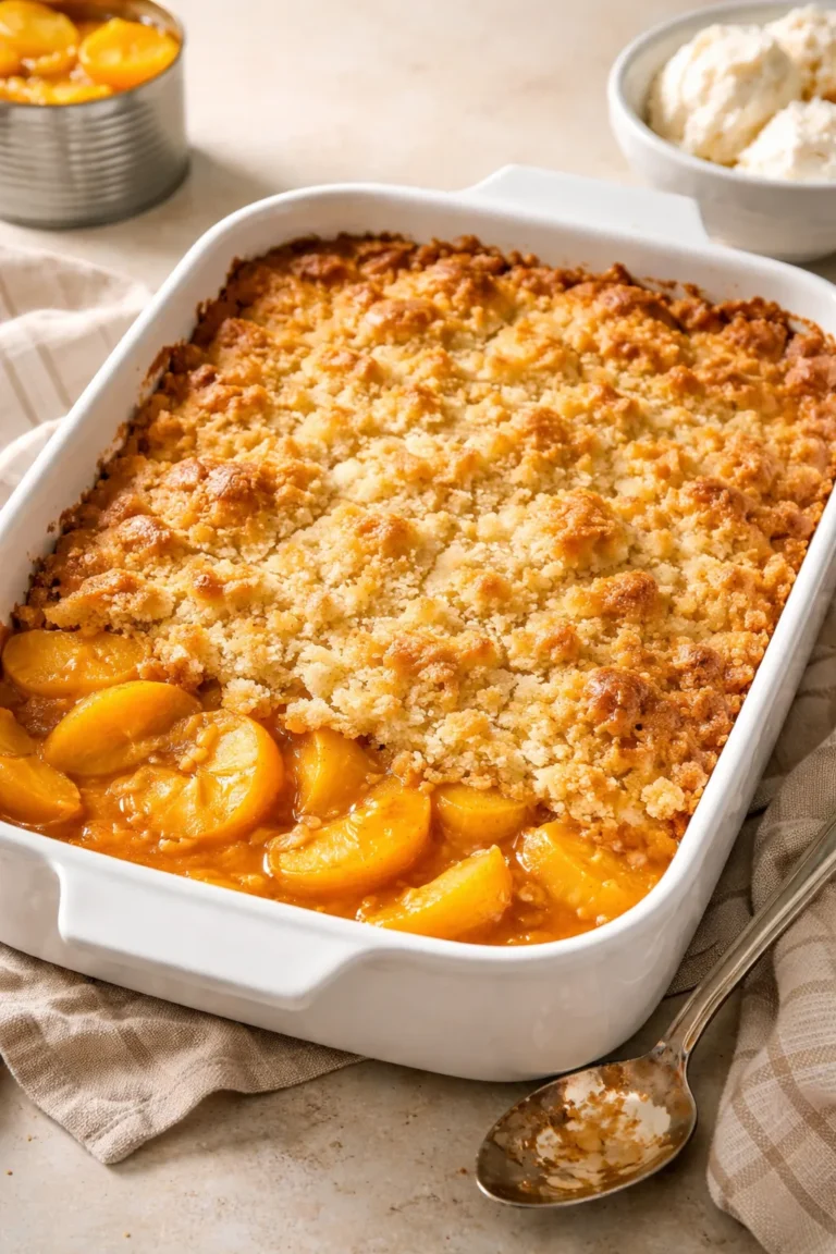 10 Canned Peach Desserts When You’re In a Rush