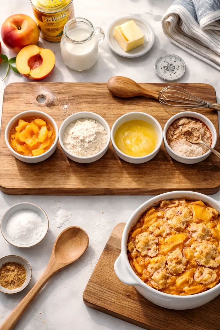 Easy Peach Cobbler With Bisquick in 30 Mins