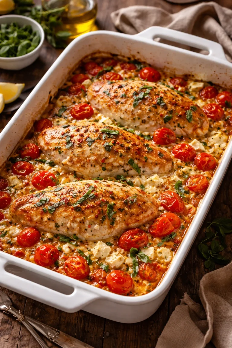Easy Baked Feta Chicken for Quick Weeknight Meals