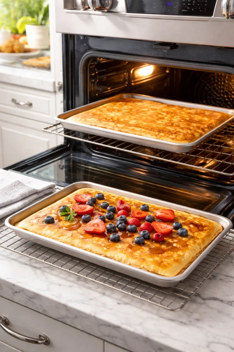 Sheet Pan Pancakes Perfect for Feeding a Crowd