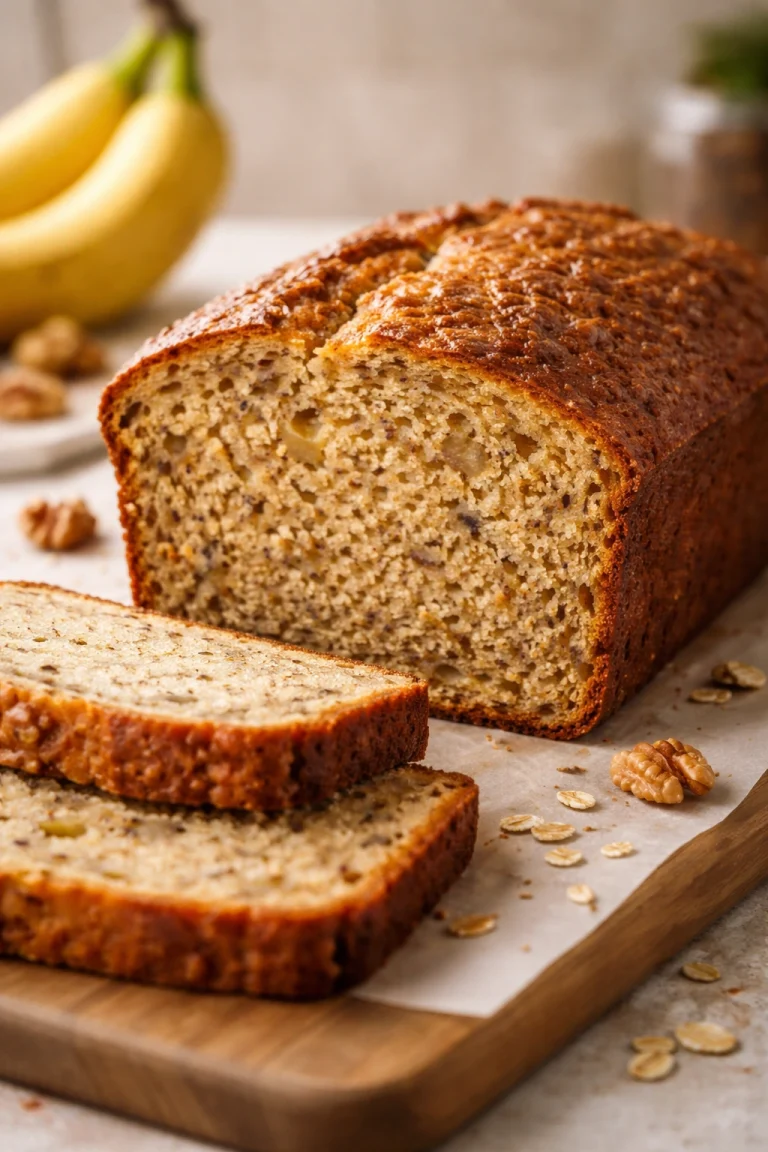 Healthy Banana Bread Made with Way Less Sugar