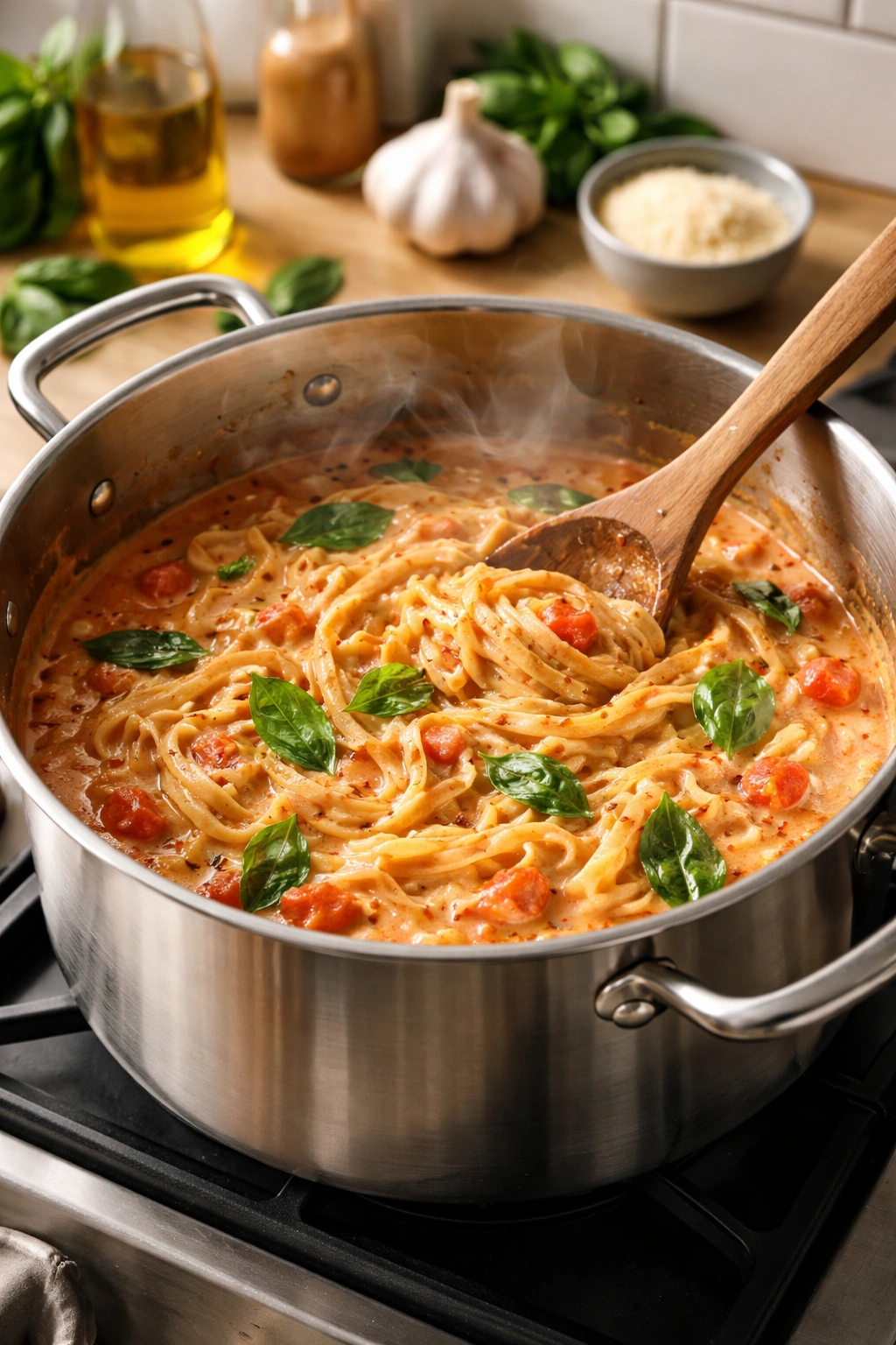 Large pot on stove symbolizing beginner-friendly cooking