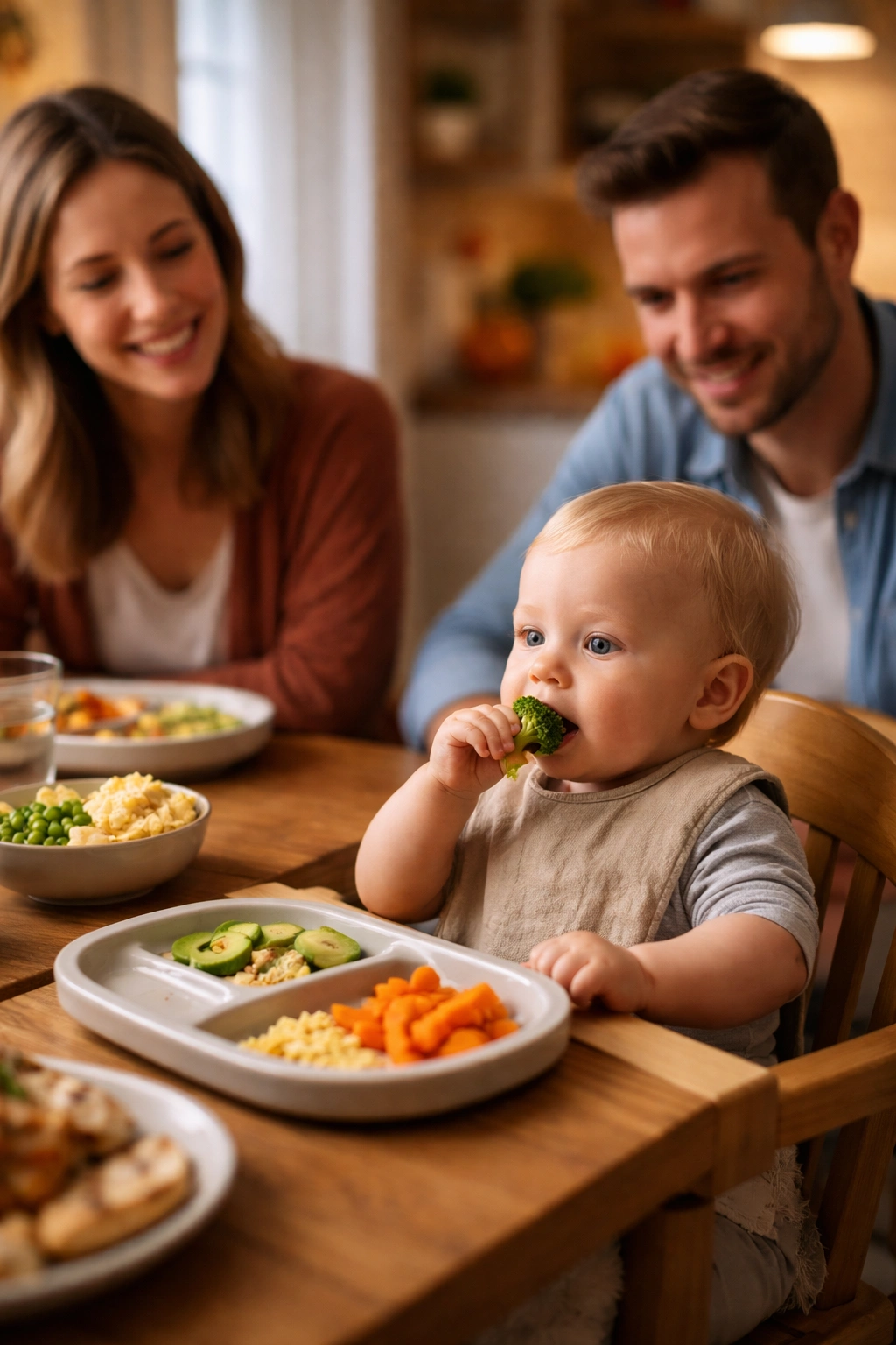 BLW final thoughts family mealtime scene