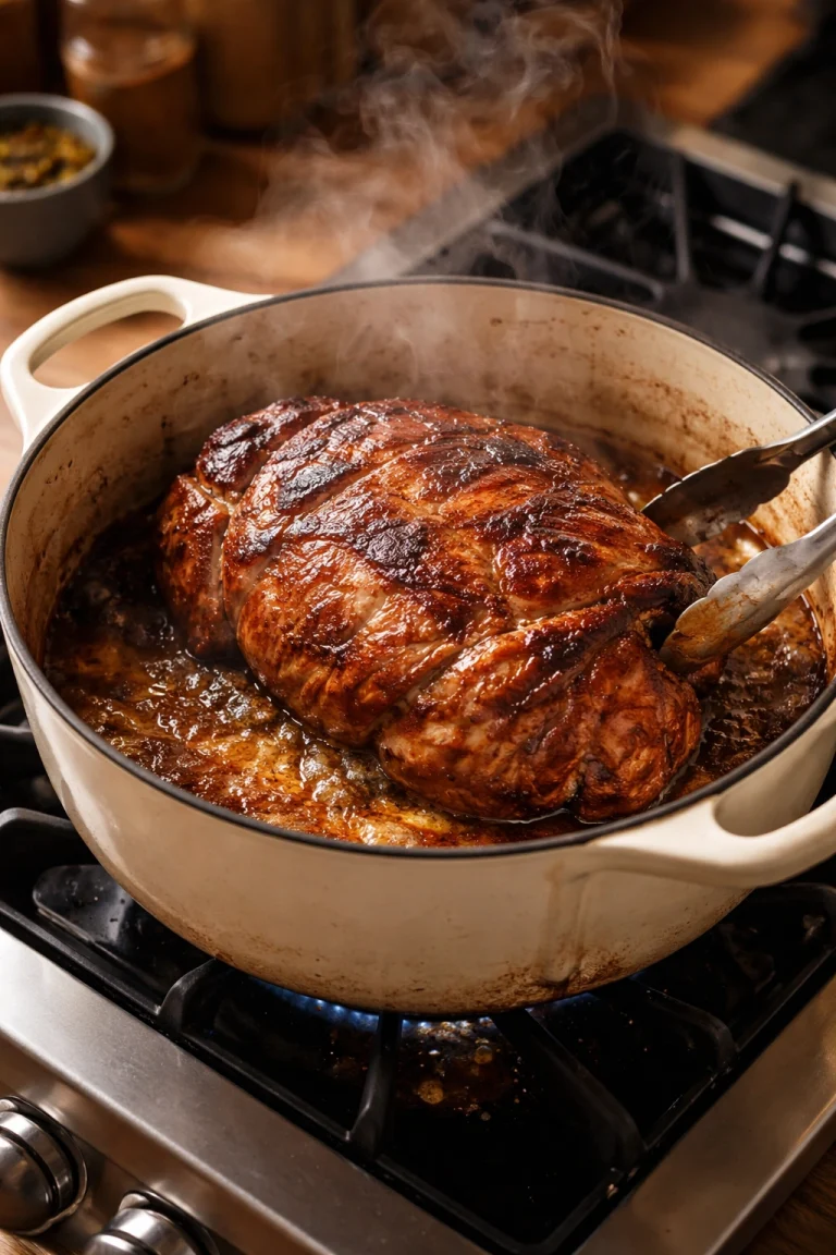 Braised Pork Shoulder That Falls Apart Tender