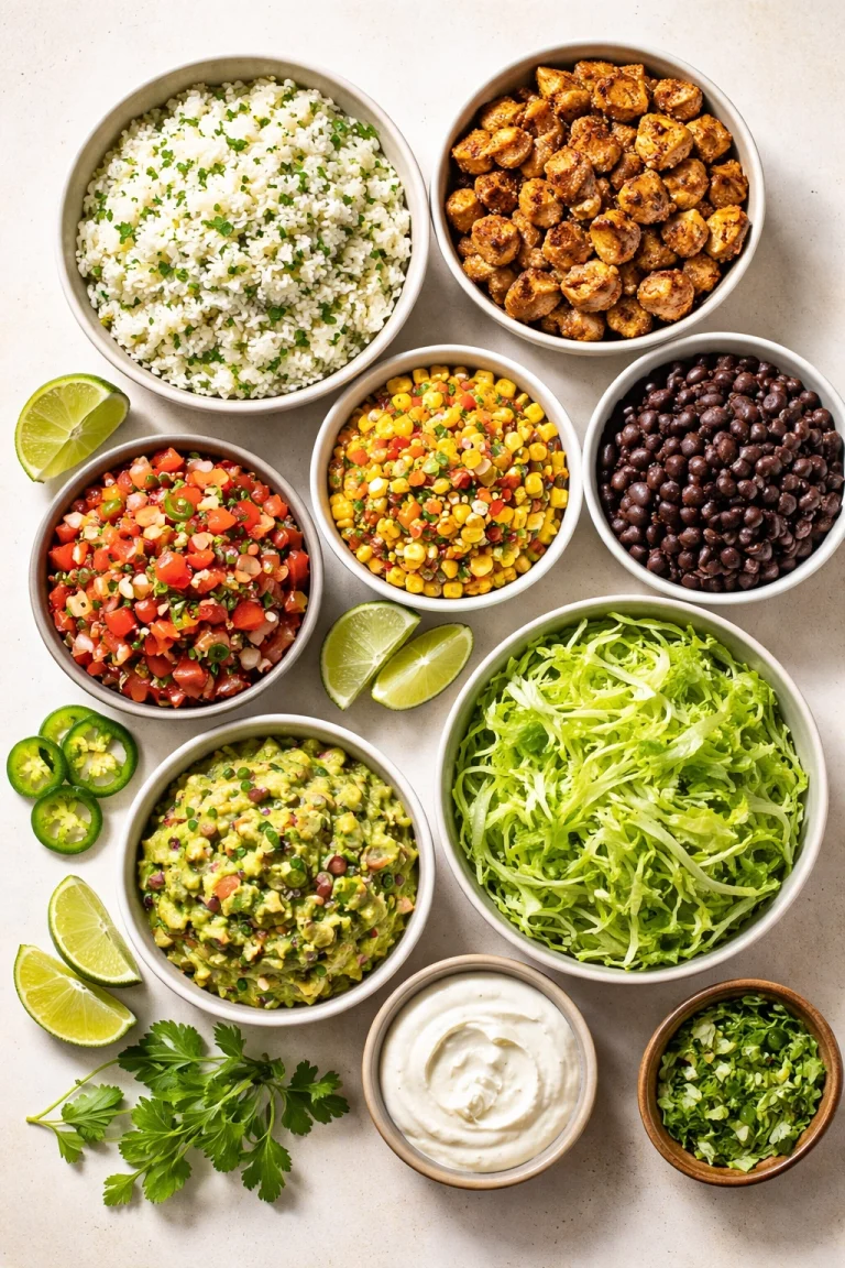 Chipotle-Style Burrito Bowl Made Your Way