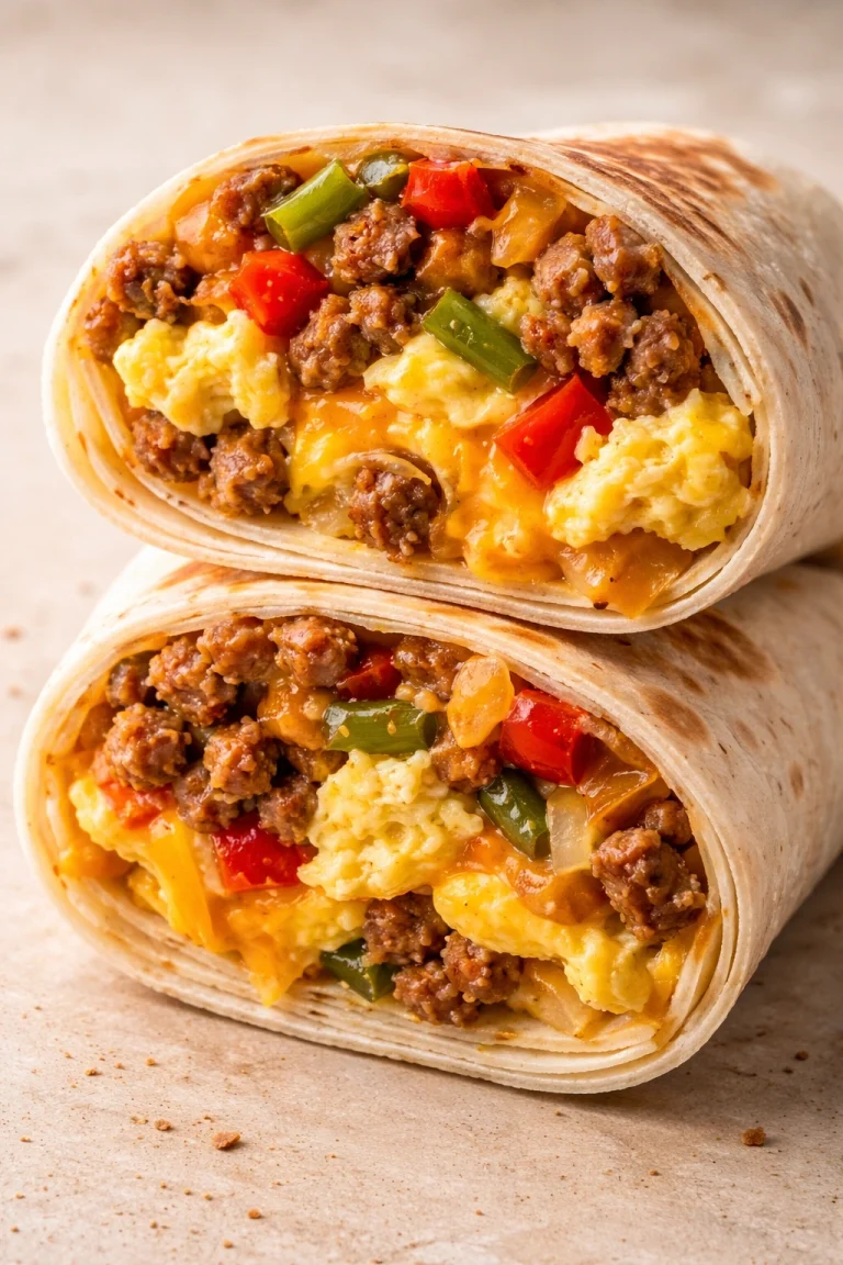 Freezer-Friendly Breakfast Burritos for the Week