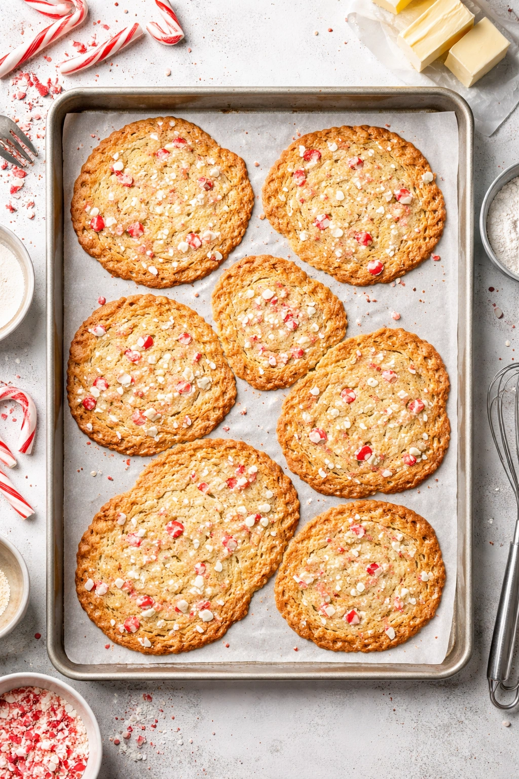 Cookies spread too wide on baking sheet