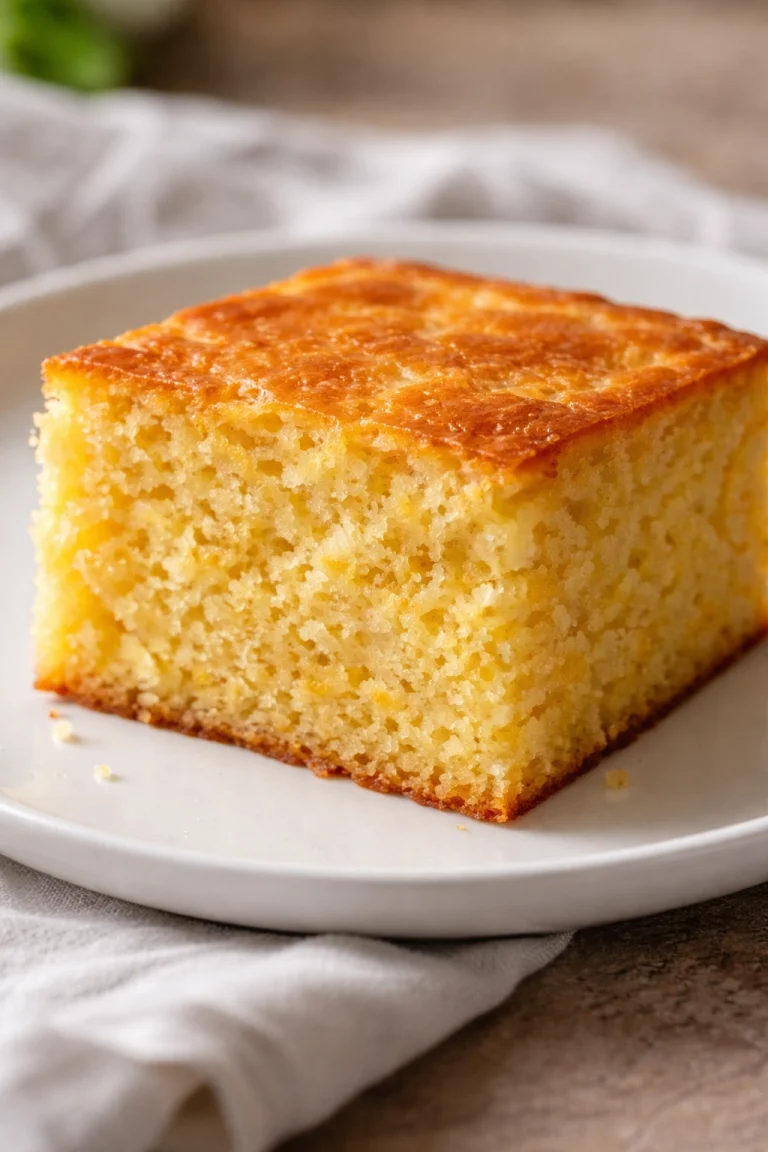 Creamy Cornbread Casserole That’s Never Dry