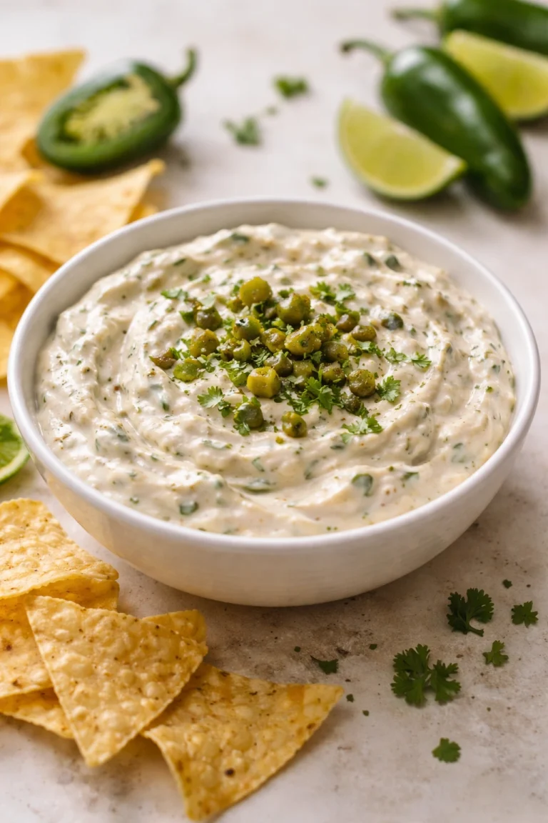 Easy Jalapeno Dip That Goes With Everything