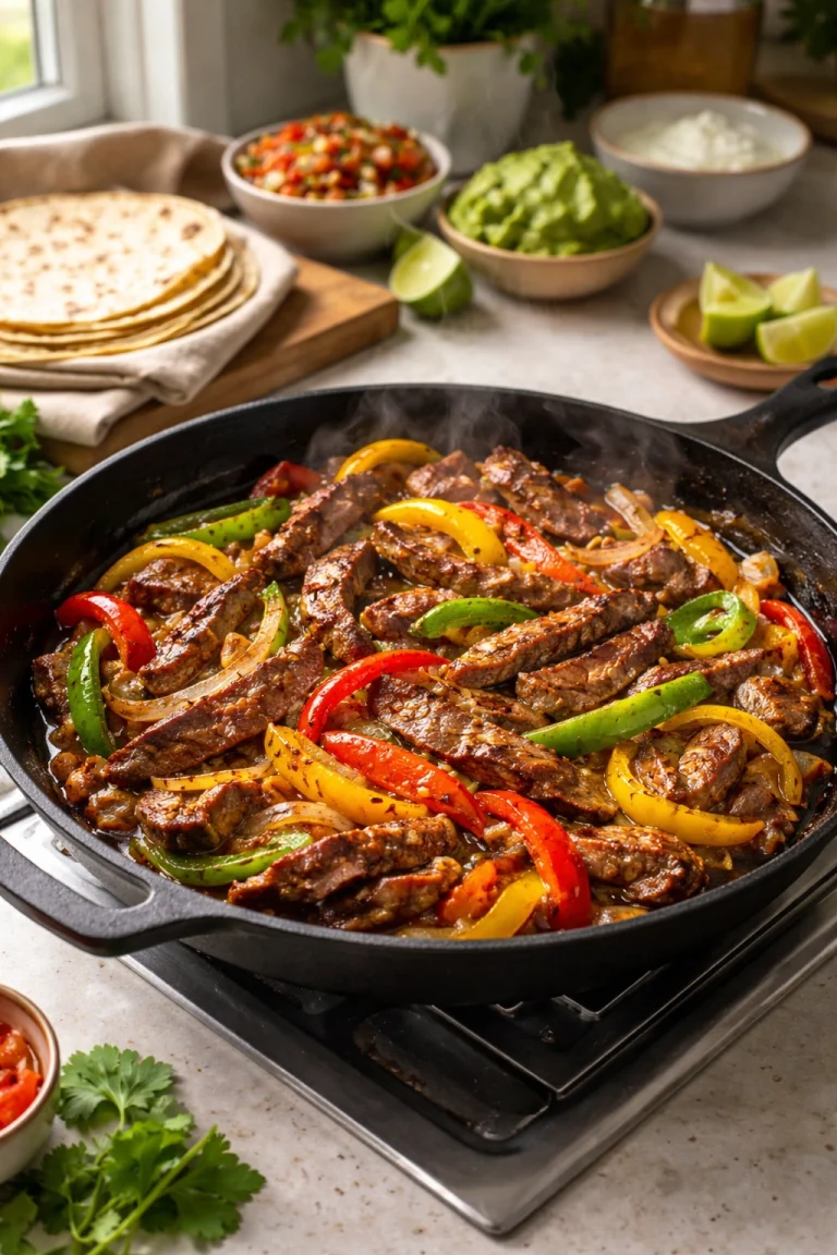 Easy Steak Fajitas for Your Next Taco Night