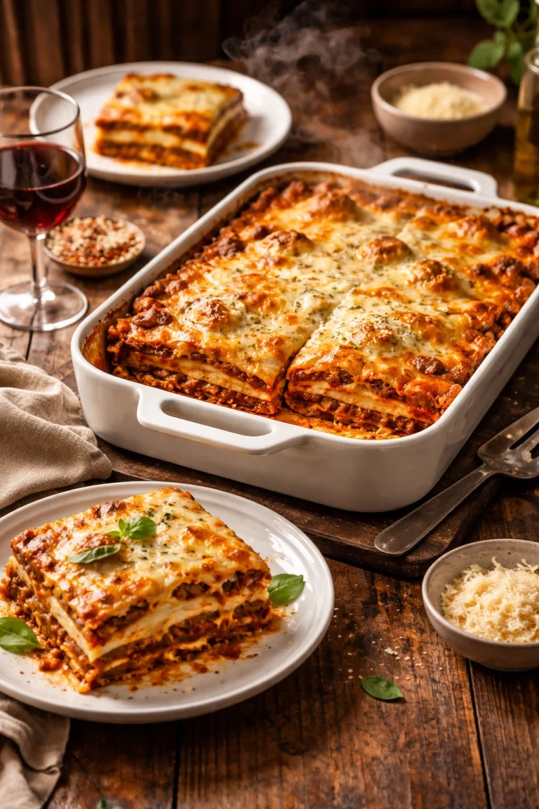 Easy Beef Lasagna That Feeds a Whole Crowd