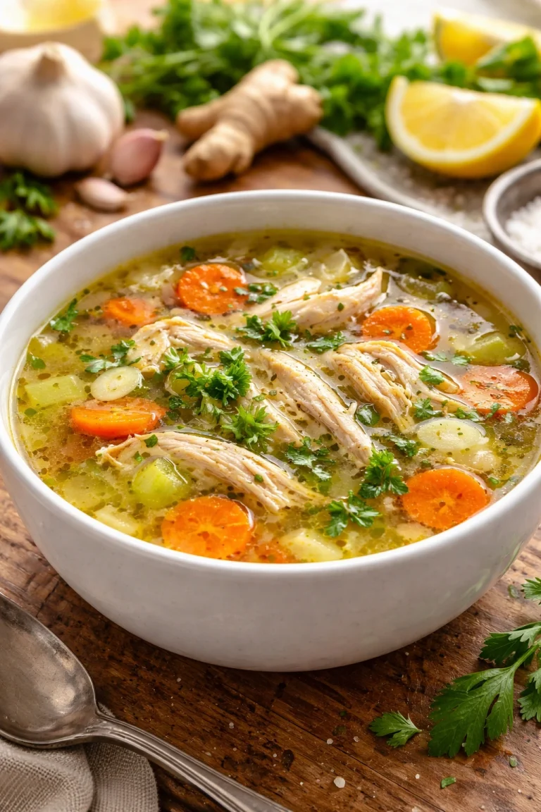 Easy Chicken Soup for When You’re Feeling Sick