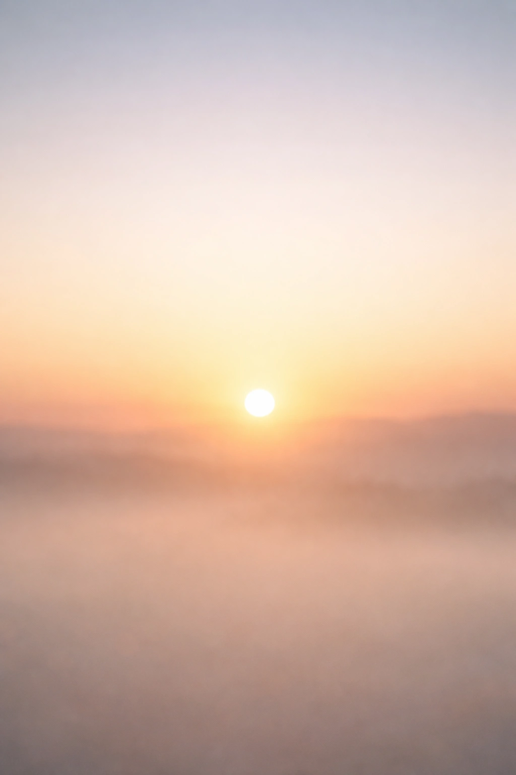 Minimal abstract dawn gradient symbolizing overall morning health benefits