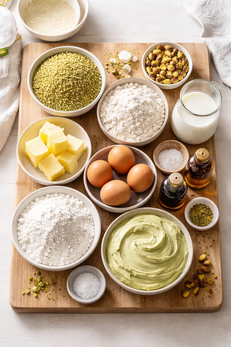 Pistachio Sponge Cake You Can Make From Scratch