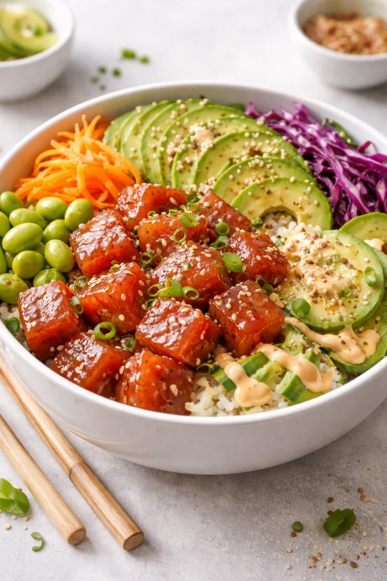Poke Bowl for an Easy and Fresh Weekday Lunch