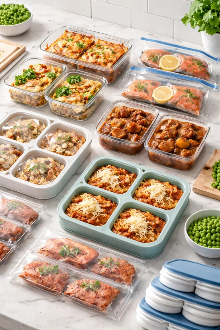 8 Freezer Meals to Cook Once and Eat Twice