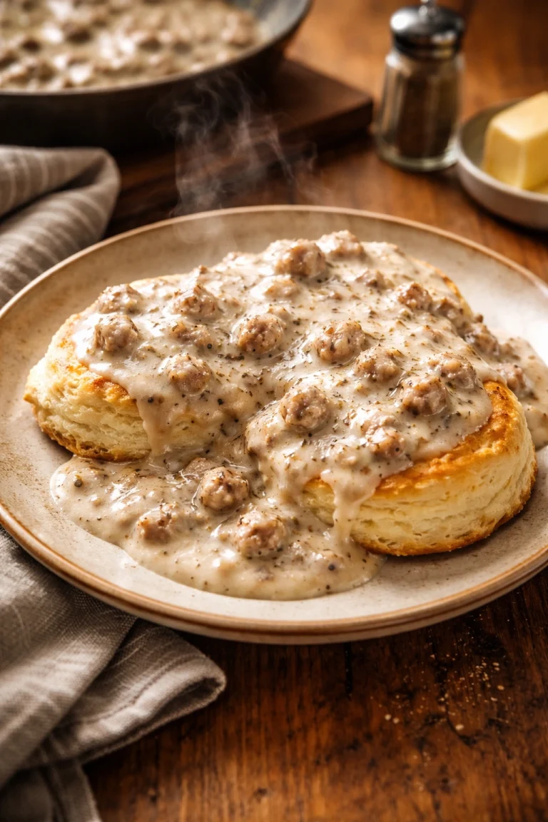 Homemade Sausage Gravy That Tastes Like a Diner