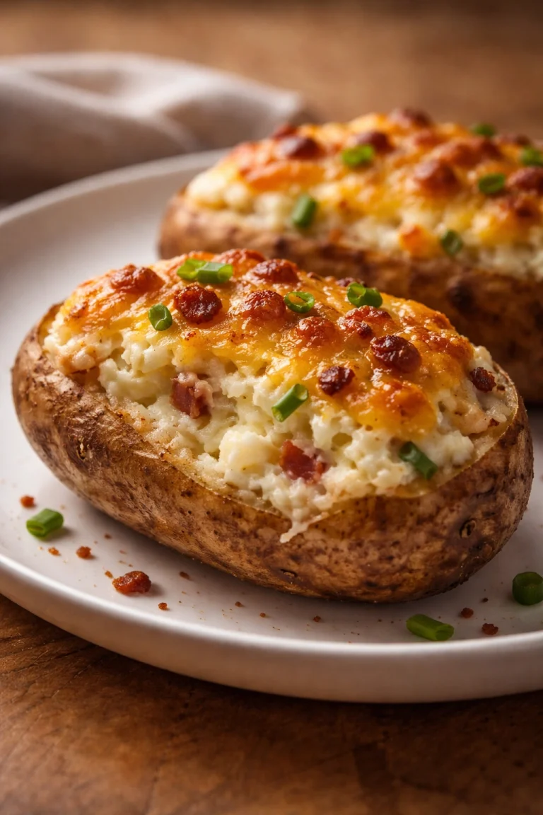 Twice-Baked Potatoes That Work as an Easy Side