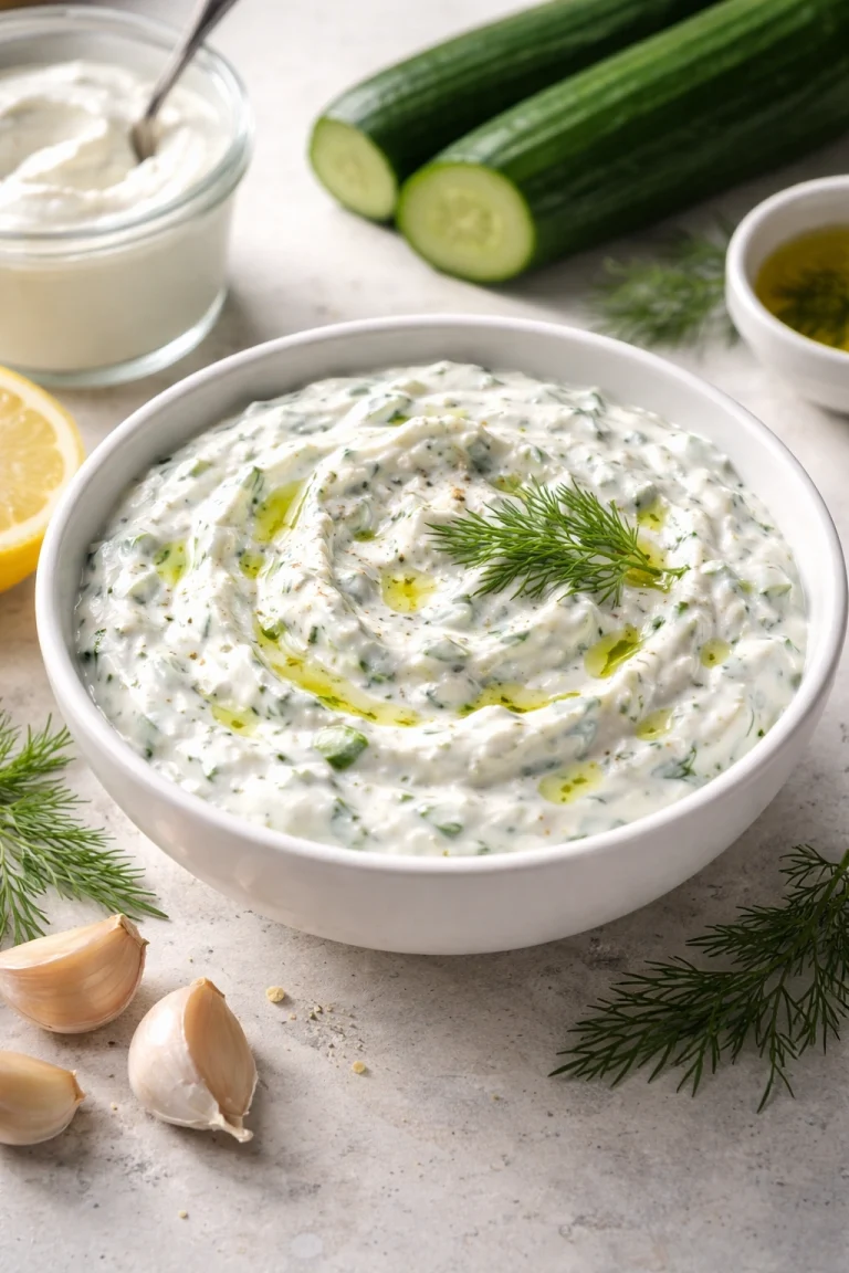 Greek Tzatziki Sauce That Comes Together Quickly