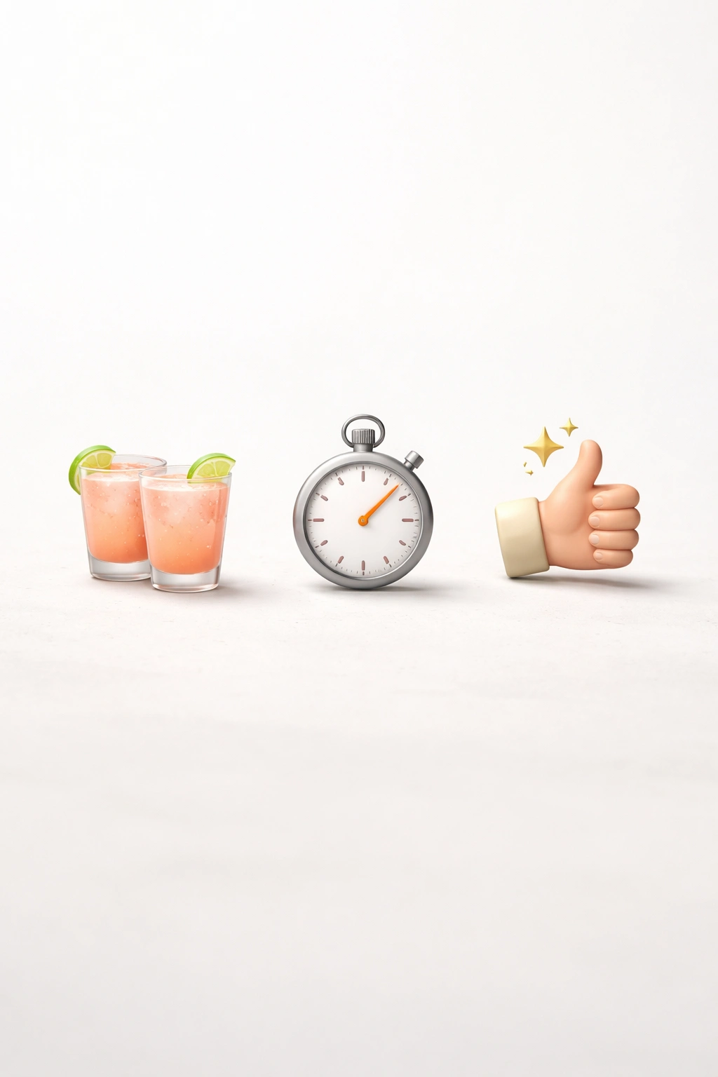 Abstract icons representing yield, timing, and difficulty on a neutral surface