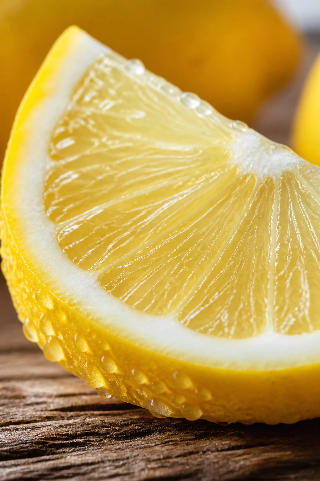 Where Does The Sweetness Of Fruit Come From? Find Out Now! 7 Close-up of a lemon wedge showing acidity and brightness.