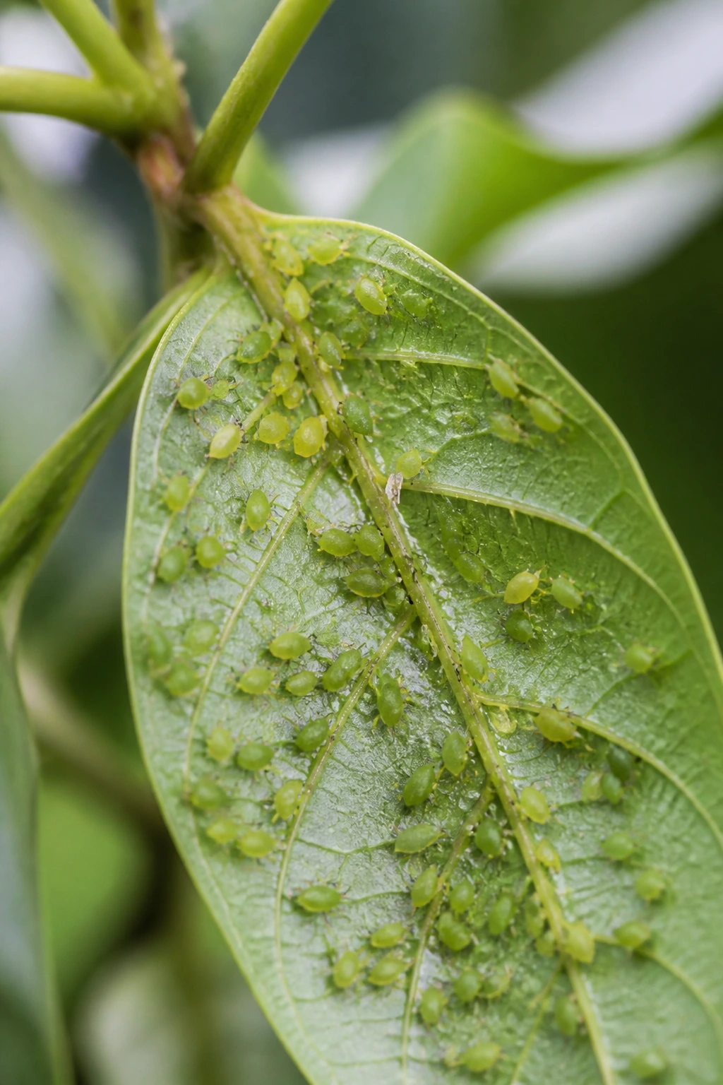 How to Grow Santol from Seeds (Complete Guide) 9 Aphids on a santol leaf illustrating pests