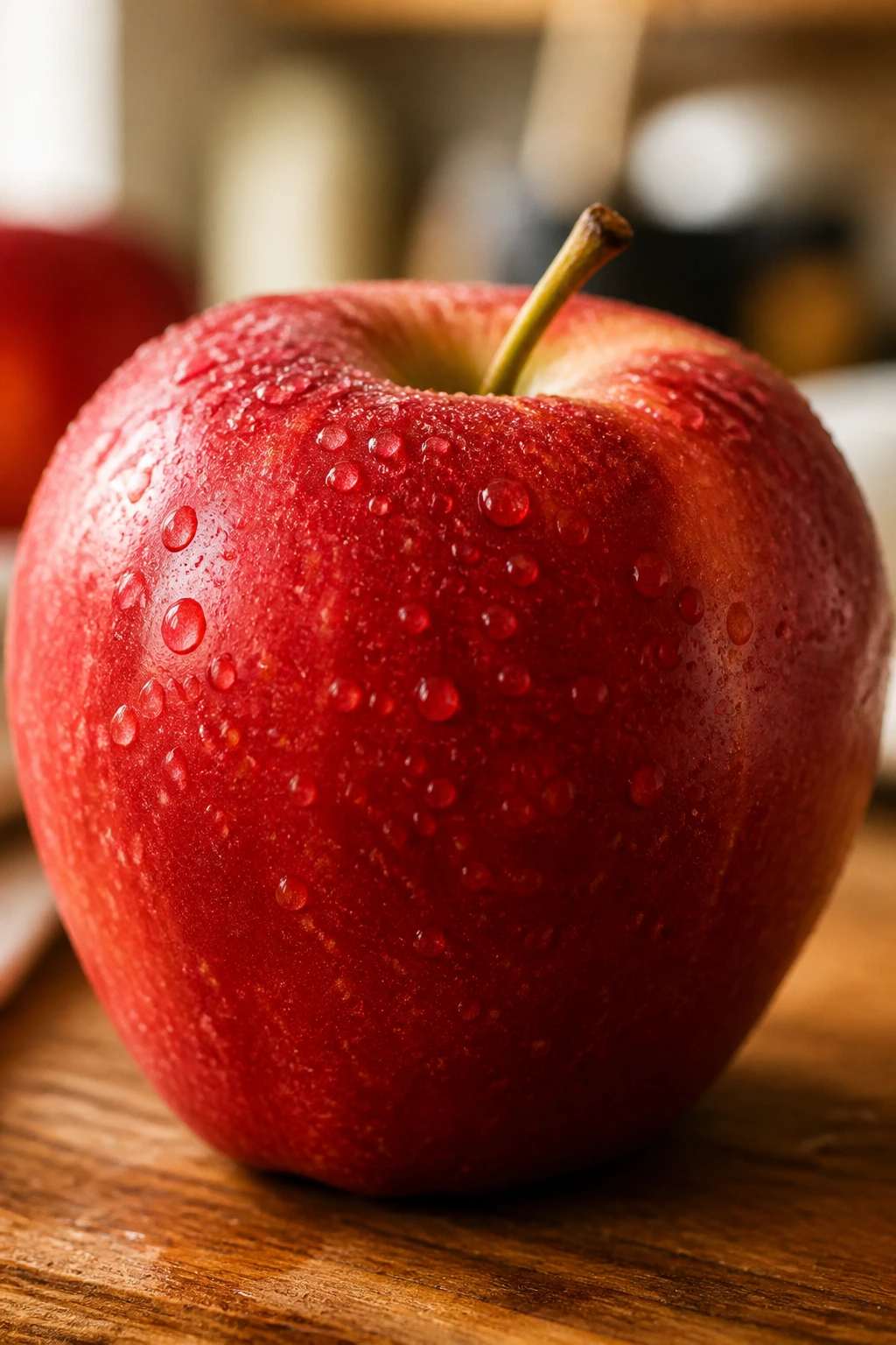 The 10 Best Fruits And Vegetables For Autism 3 Close-up of a bright red apple filling the frame