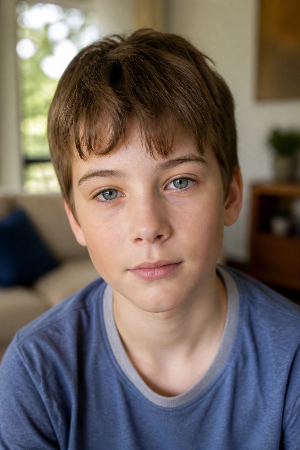 The 10 Best Fruits And Vegetables For Autism 1 Close-up portrait of a real person representing autism in a softly lit home setting