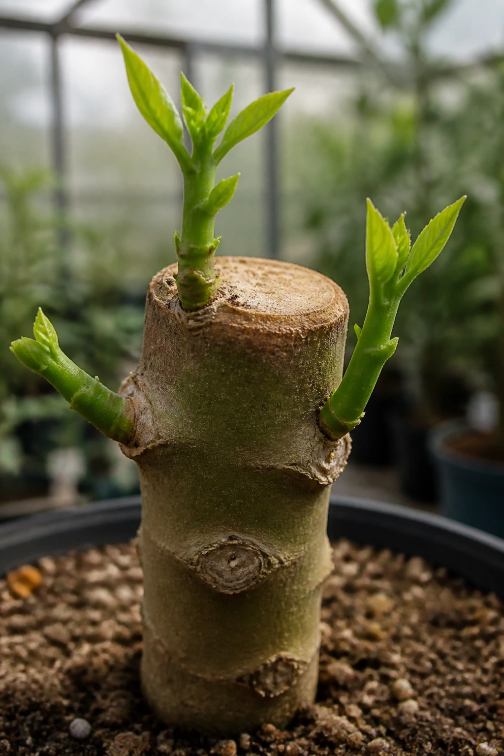 Babaco Fruit:Â Nutrition Facts, Health Benefits, And More 5 Babaco cutting with new growth and roots forming