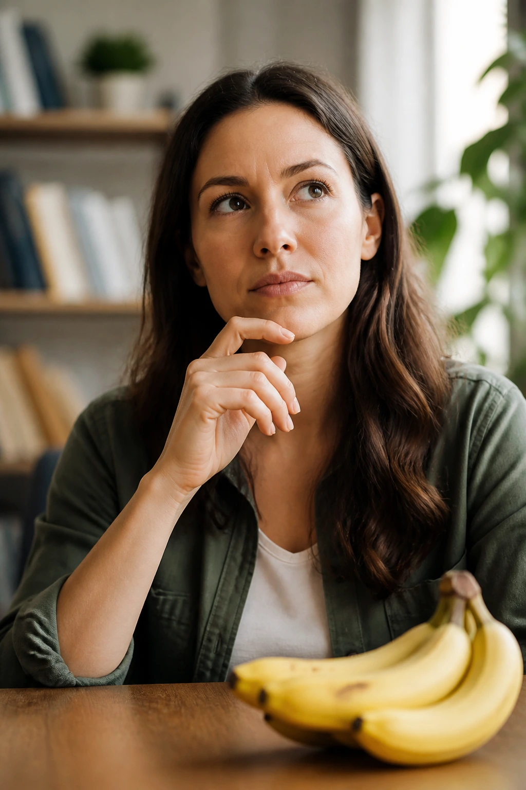 Portrait of a person seeking answers about banana allergies.