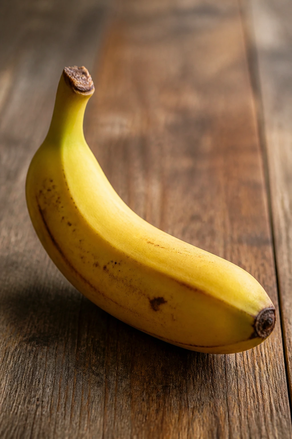 IBS Relief: Are Bananas Good For IBS? 3 Ripe banana on wooden surface illustrating BRAT diet focus