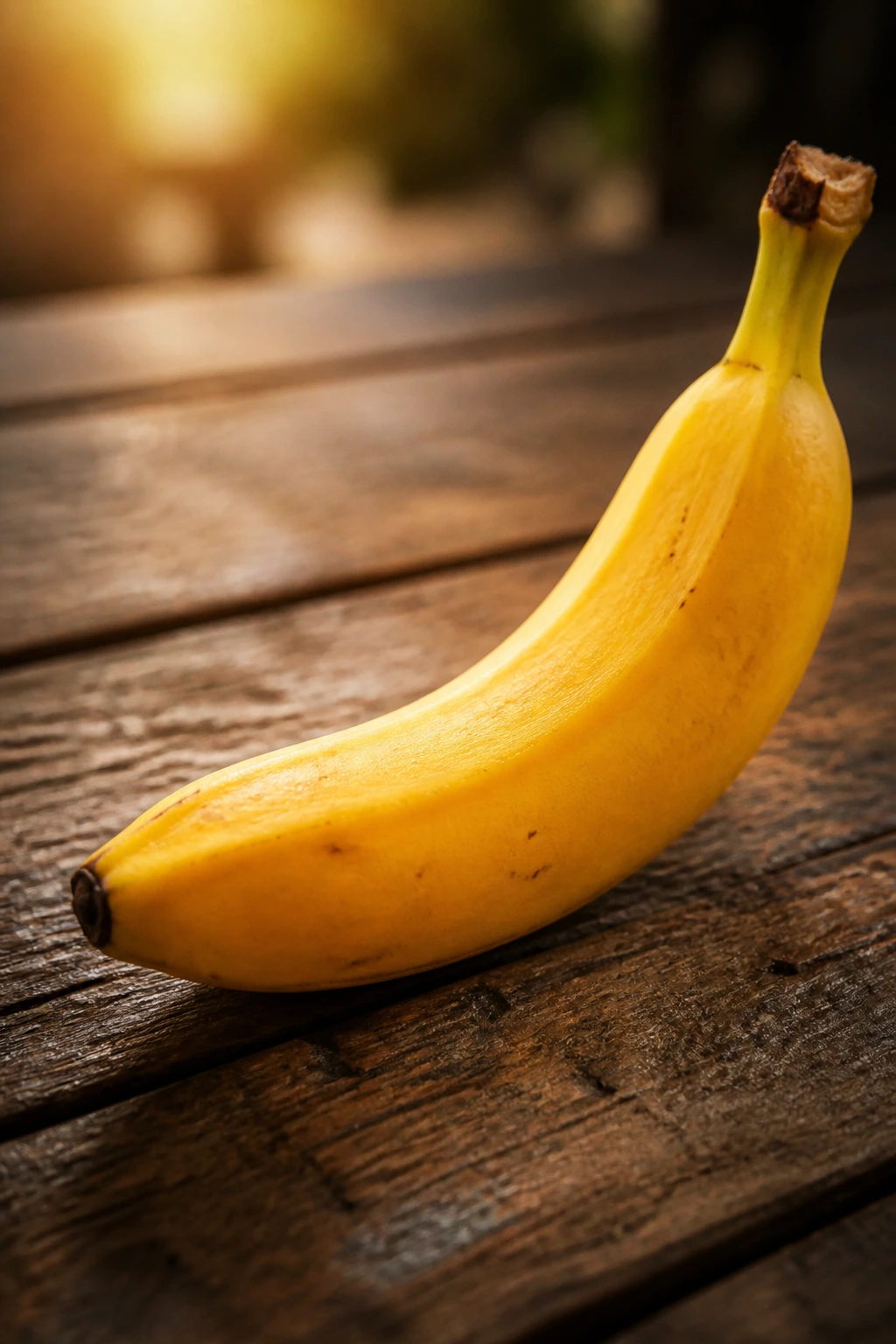 How Long Does It Take For a Banana to Digest? 7 Banana on rustic wood with warm light