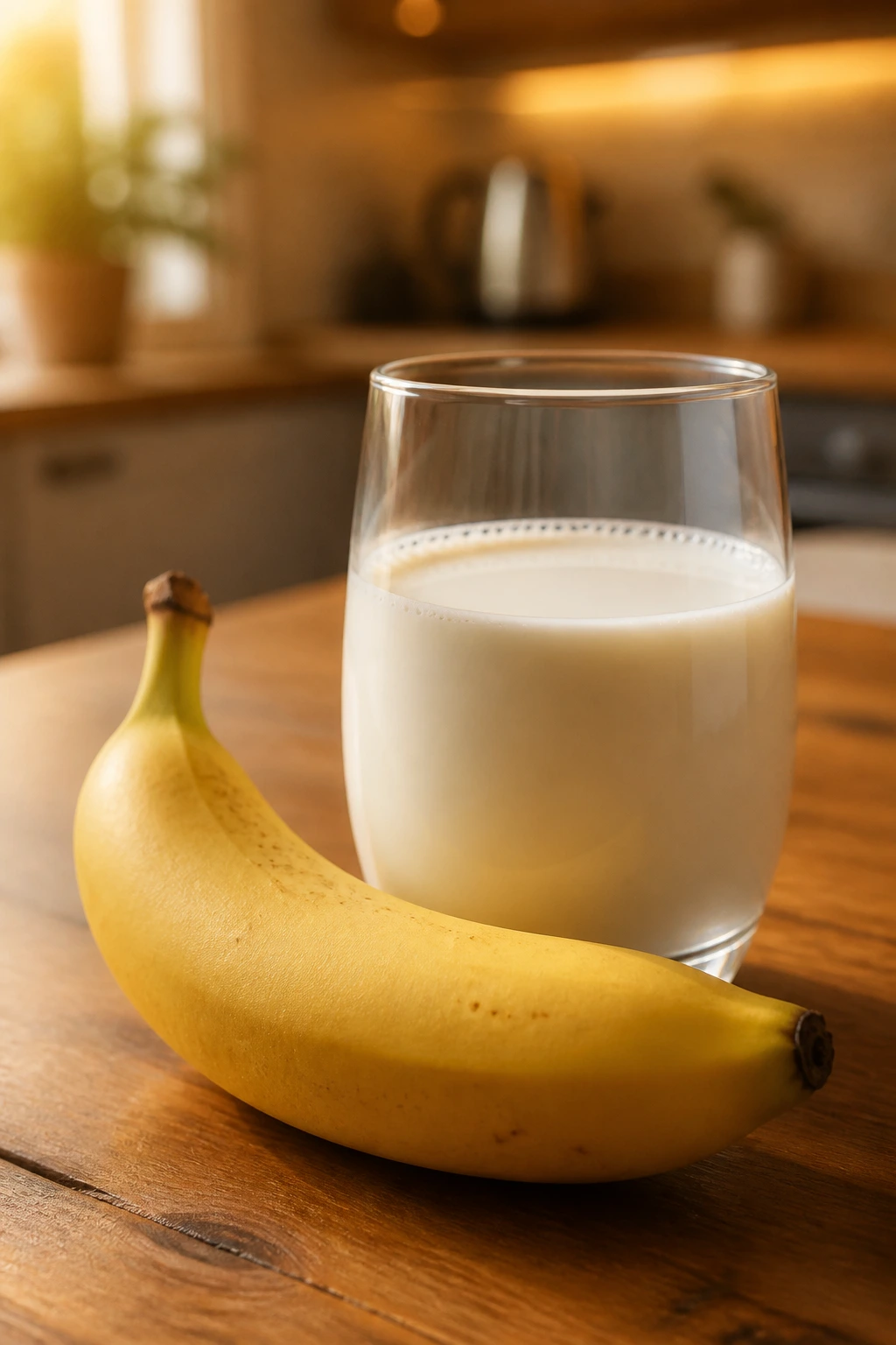 10 Health Benefits Of Eating Banana With Milk At Night 10 Banana and milk close-up suggesting mood and brain benefits